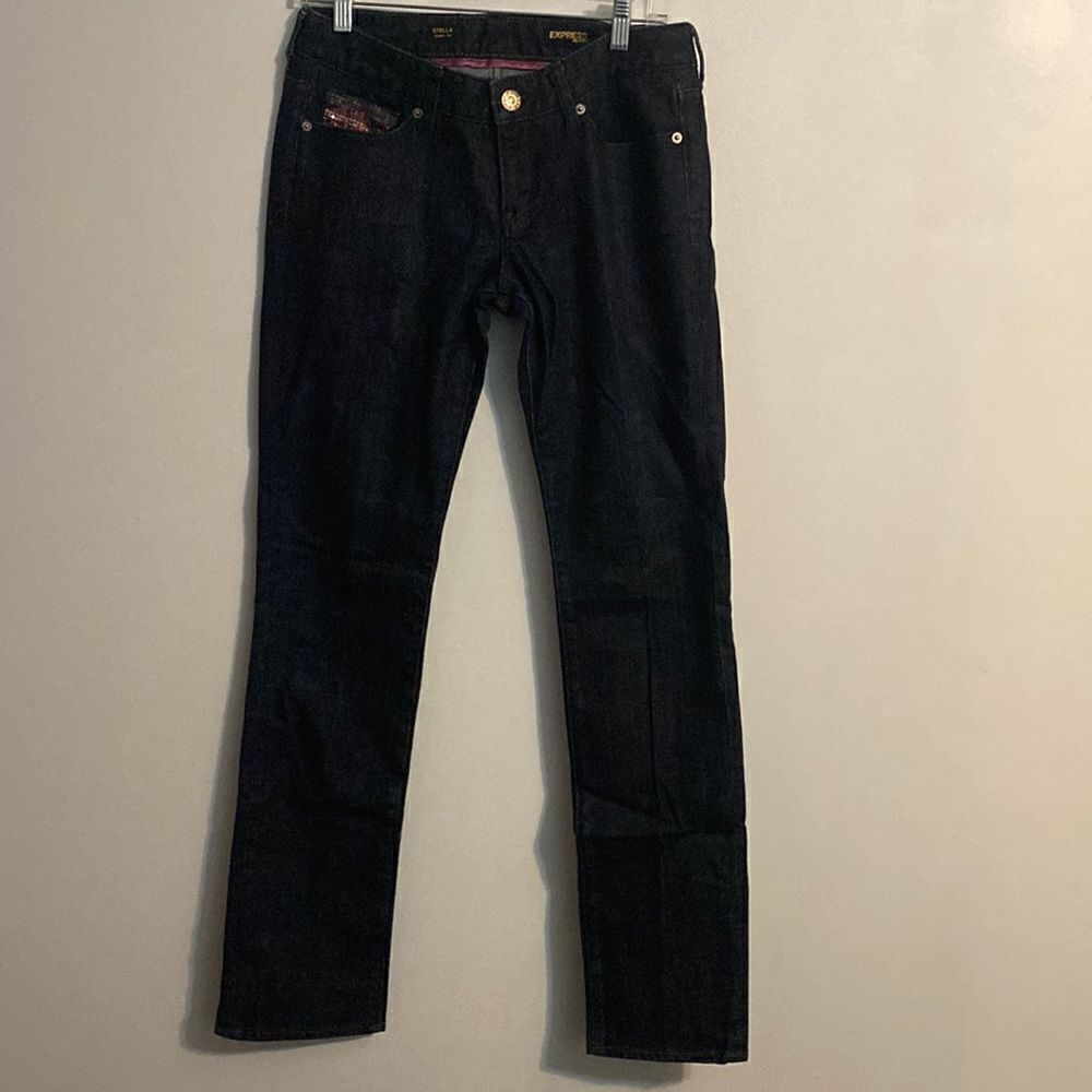 Express Stella Skinny Leg Jeans, size 4